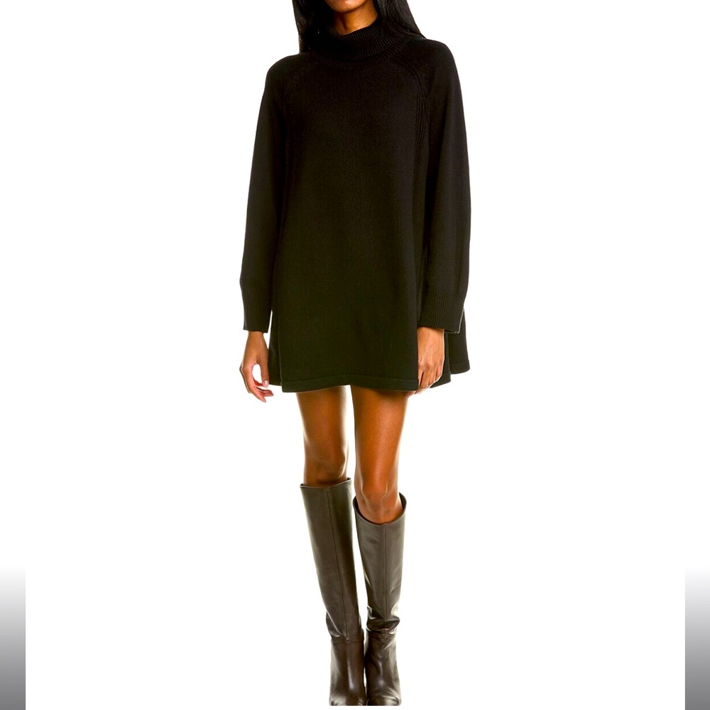 NWT Ba&Sh robe medee noir/black Sweater Dress size M